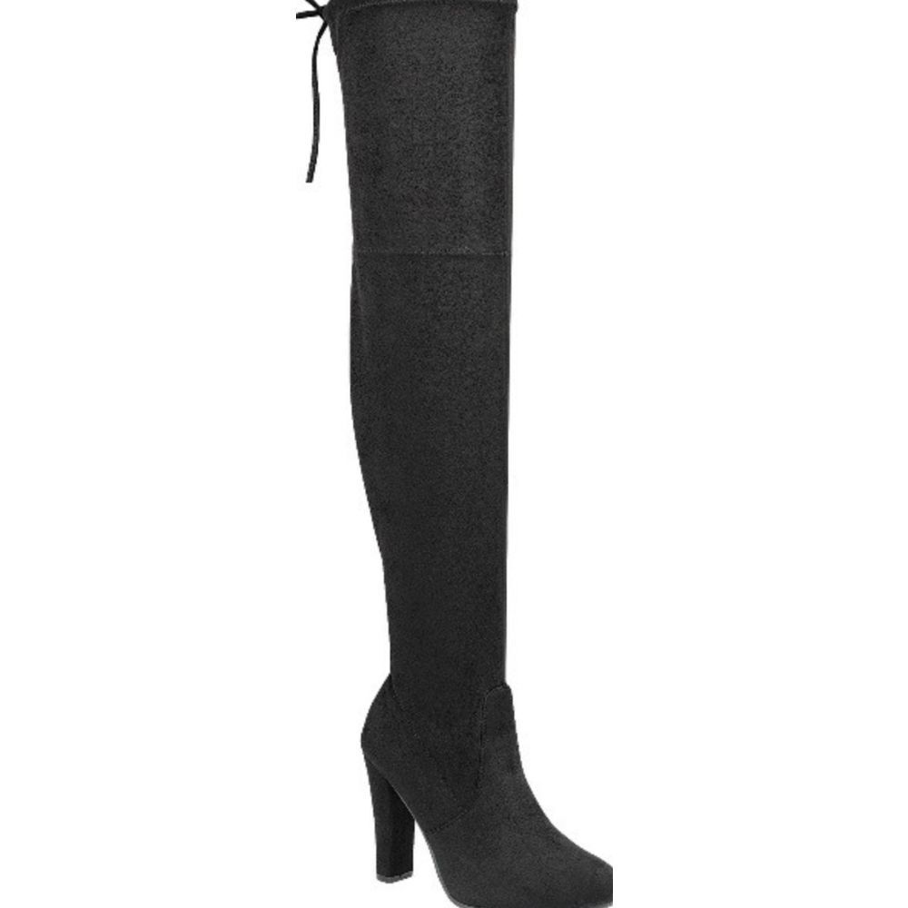 SALE $29! Faux Suede Over knee Boots